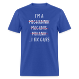 I Fix Cars | FSR Merch | Adult T-Shirt - royal blue