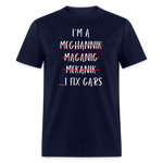 I Fix Cars | FSR Merch | Adult T-Shirt - navy