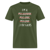 I Fix Cars | FSR Merch | Adult T-Shirt - military green