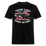 Throwin' Sliders | FSR Merch | Adult T-Shirt - black