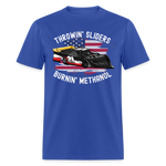 Throwin' Sliders | FSR Merch | Adult T-Shirt - royal blue