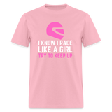 Race Like A Girl | FSR Merch | Adult T-Shirt - pink
