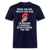 No Flowers For You | FSR Merch | Adult T-Shirt - navy