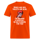 No Flowers For You | FSR Merch | Adult T-Shirt - orange