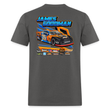 James Goodman | 2023 | Adult T-Shirt - charcoal