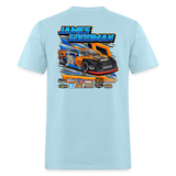 James Goodman | 2023 | Adult T-Shirt - powder blue