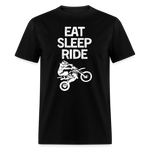 Eat Sleep Ride | FSR Merch | Adult T-Shirt - black