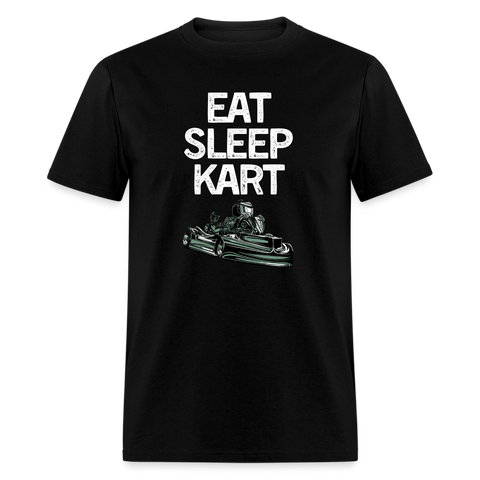 Eat Sleep Kart | FSR Merch | Adult T-Shirt - black