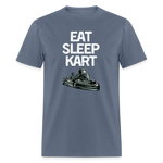 Eat Sleep Kart | FSR Merch | Adult T-Shirt - denim