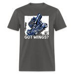 Got Wings | FSR Merch | Adult T-Shirt - charcoal