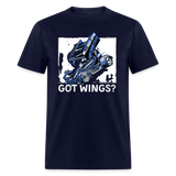 Got Wings | FSR Merch | Adult T-Shirt - navy