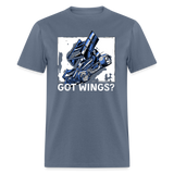 Got Wings | FSR Merch | Adult T-Shirt - denim