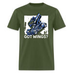 Got Wings | FSR Merch | Adult T-Shirt - military green