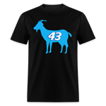 43 Is The GOAT | FSR Merch | Adult T-Shirt - black