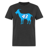 43 Is The GOAT | FSR Merch | Adult T-Shirt - heather black