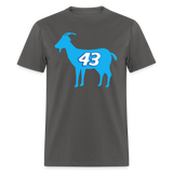 43 Is The GOAT | FSR Merch | Adult T-Shirt - charcoal