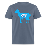 43 Is The GOAT | FSR Merch | Adult T-Shirt - denim
