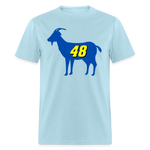 48 Is The GOAT | FSR Merch | Adult T-Shirt - powder blue