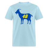 48 Is The GOAT | FSR Merch | Adult T-Shirt - powder blue