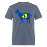 48 Is The GOAT | FSR Merch | Adult T-Shirt - denim