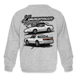 Zimmerman Racing | 2023 | Youth Crewneck Sweatshirt - heather gray