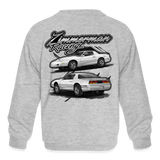 Zimmerman Racing | 2023 | Youth Crewneck Sweatshirt - heather gray