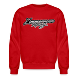 Zimmerman Racing | 2023 | Adult Crewneck Sweatshirt - red