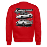 Zimmerman Racing | 2023 | Adult Crewneck Sweatshirt - red