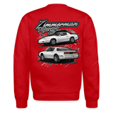 Zimmerman Racing | 2023 | Adult Crewneck Sweatshirt - red