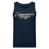 Zimmerman Racing | 2023 | Men's Tank - deep navy