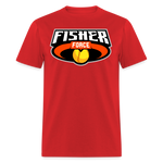 Fisher Force | Golden | 2023 | Adult T-Shirt - red