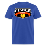 Fisher Force | Golden | 2023 | Adult T-Shirt - royal blue