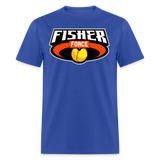 Fisher Force | Golden | 2023 | Adult T-Shirt - royal blue