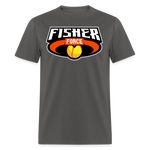 Fisher Force | Golden | 2023 | Adult T-Shirt - charcoal