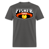 Fisher Force | Golden | 2023 | Adult T-Shirt - charcoal