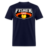 Fisher Force | Golden | 2023 | Adult T-Shirt - navy