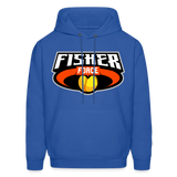 Fisher Force | Golden | 2023 | Adult Hoodie - royal blue