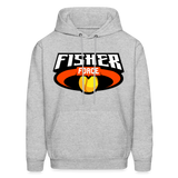 Fisher Force | Golden | 2023 | Adult Hoodie - heather gray