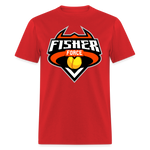 Fisher Force | Golden Diamond | 2023 | Adult T-Shirt - red