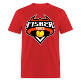 Fisher Force | Golden Diamond | 2023 | Adult T-Shirt - red