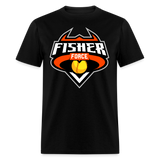 Fisher Force | Golden Diamond | 2023 | Adult T-Shirt - black