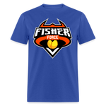 Fisher Force | Golden Diamond | 2023 | Adult T-Shirt - royal blue