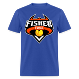 Fisher Force | Golden Diamond | 2023 | Adult T-Shirt - royal blue