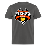 Fisher Force | Golden Diamond | 2023 | Adult T-Shirt - charcoal