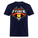 Fisher Force | Golden Diamond | 2023 | Adult T-Shirt - navy