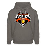 Fisher Force | Golden Diamond | 2023 | Adult Hoodie - asphalt gray