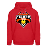 Fisher Force | Golden Diamond | 2023 | Adult Hoodie - red