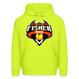 Fisher Force | Golden Diamond | 2023 | Adult Hoodie - safety green