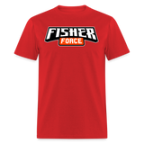 Fisher Force | Bold | 2023 | Adult T-Shirt - red