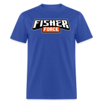 Fisher Force | Bold | 2023 | Adult T-Shirt - royal blue